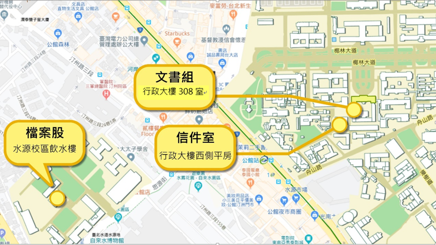 文書組服務位址